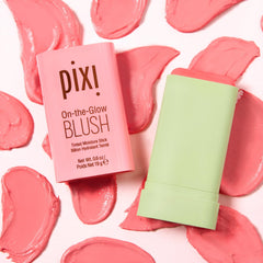 Pixi On-the-Glow Blush Fleur – fini lumineux et naturel grâce aux extraits végétaux.
