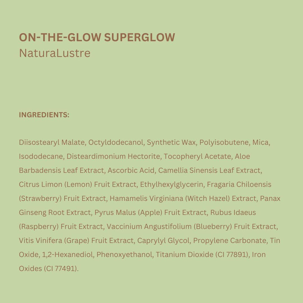Pixi NaturaLustre brillance naturelle qui sublime le teint.