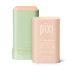 Pixi On-the-Glow NaturaLustre sur les joues pour une lueur hydratante.
