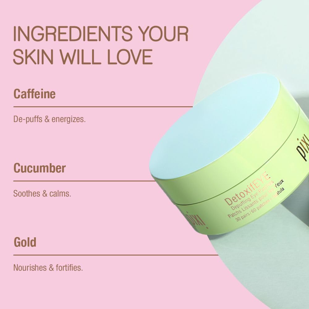 Pixi Patch Yeux Detoxifeye Nuit – douceur et hydratation nocturne.