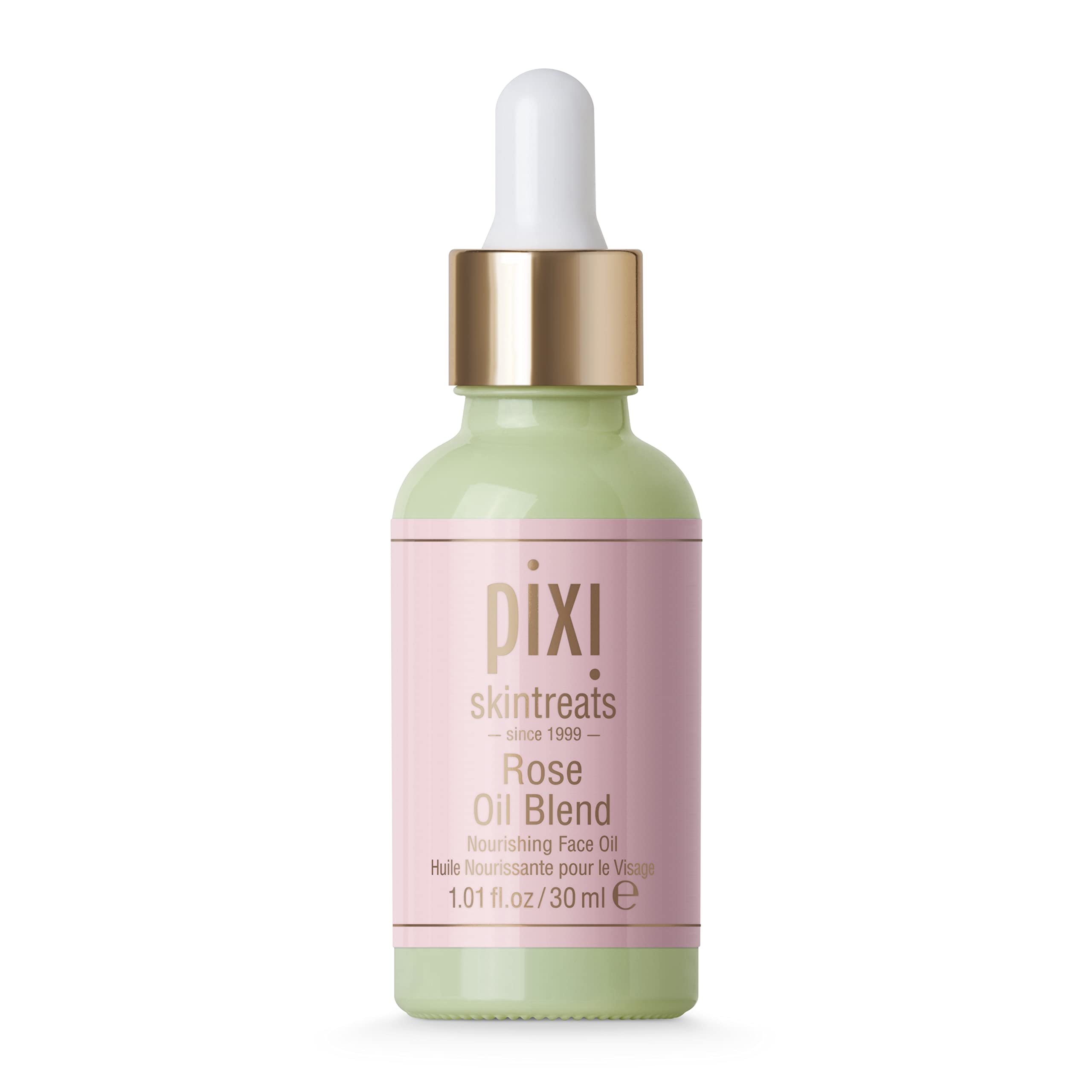 Pixi Rose Oil Blend : flacon élégant pour soin du visage nourrissant.