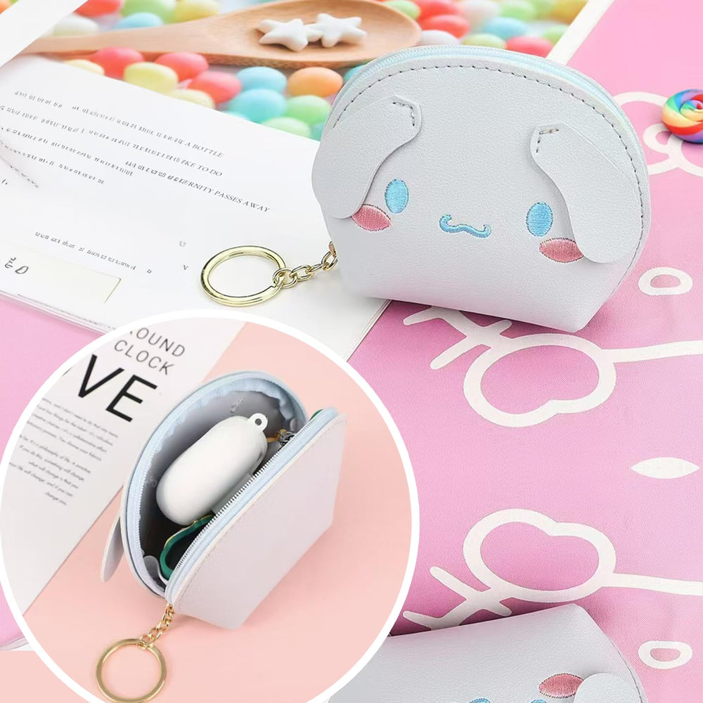 PJKJEUU autocollants pochette kawaii bleu, personnalisation rapide de sac