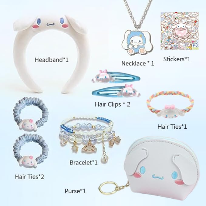 PJKJEUU barette kawaii bleu, parfaites pour habiller les looks quotidiens