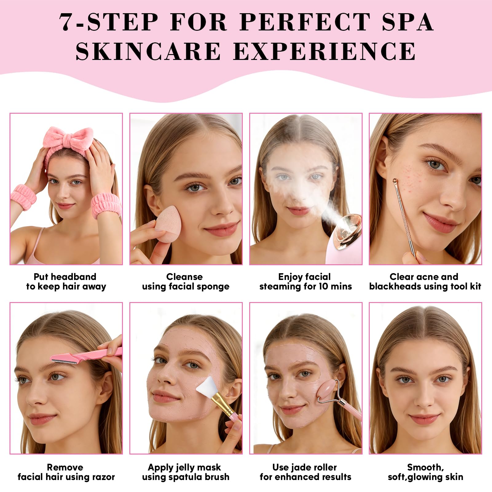 Pjordo outils soin visage extraction et massage efficaces
