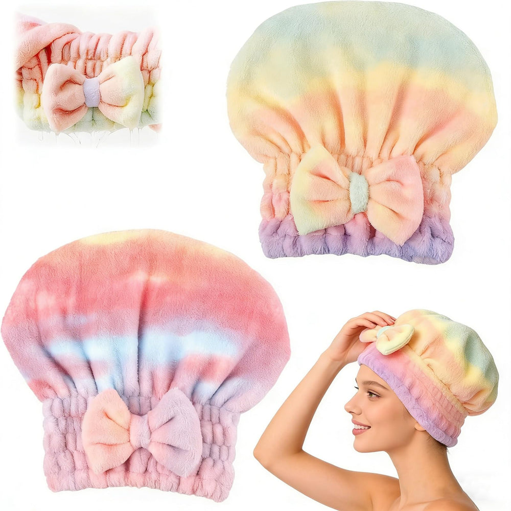 pjpkow serviette cheveux microfibre absorption rapide pour un séchage rapide