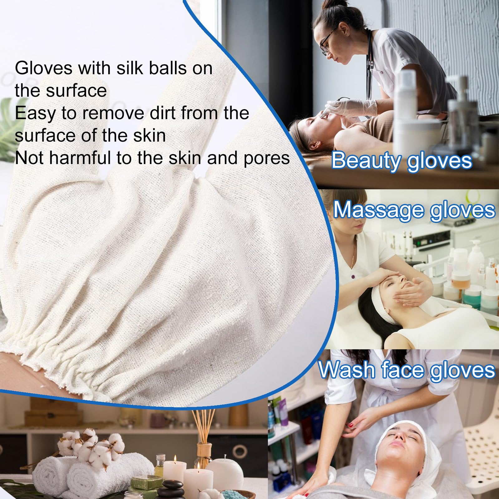 PJxtal Garshana gloves supporting gentle lymphatic massage