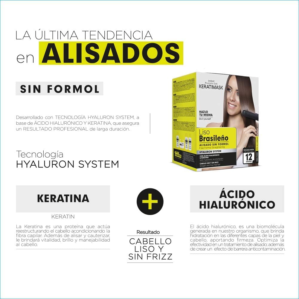 PLACENTA LIFE KERATIMASK douceur et brillance durables.