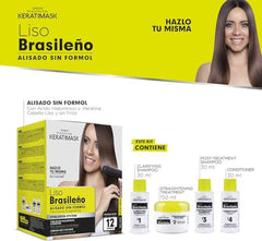 PLACENTA LIFE KERATIMASK systeme Hyaluron pour frizz maîtrisé.