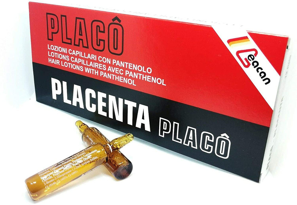 Placenta Placo cheveux fragiles gagnent en brillance et souplesse.