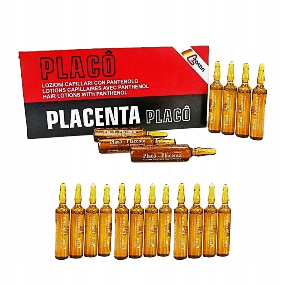 Placenta Placo fabriqué en Italie, soin capillaire de qualité.