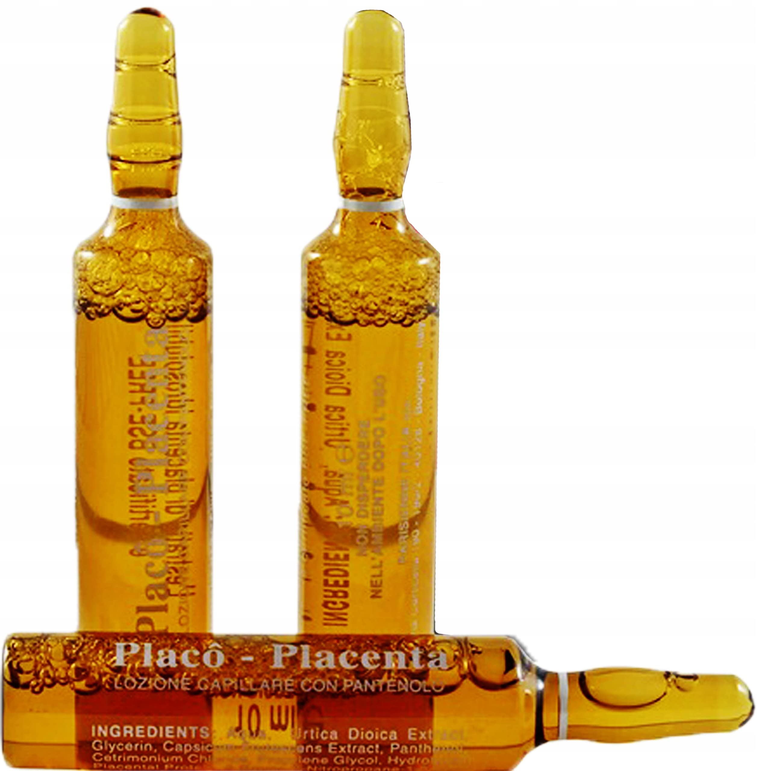 Placenta Placo lotion capillaire, démêlage facilité et douceur.
