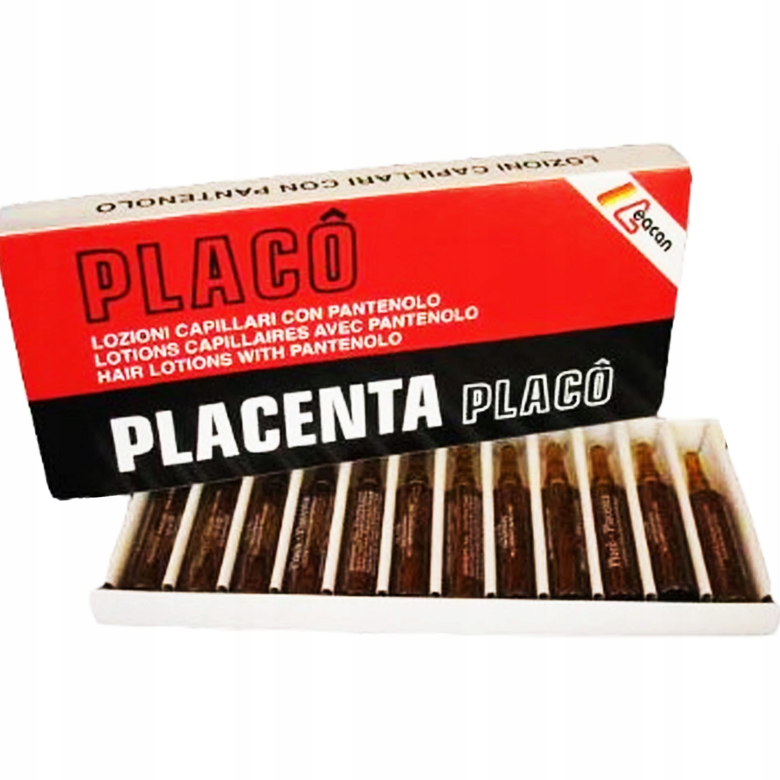Placenta Placo traitement capillaire intense pour cheveux cassants et ternes.