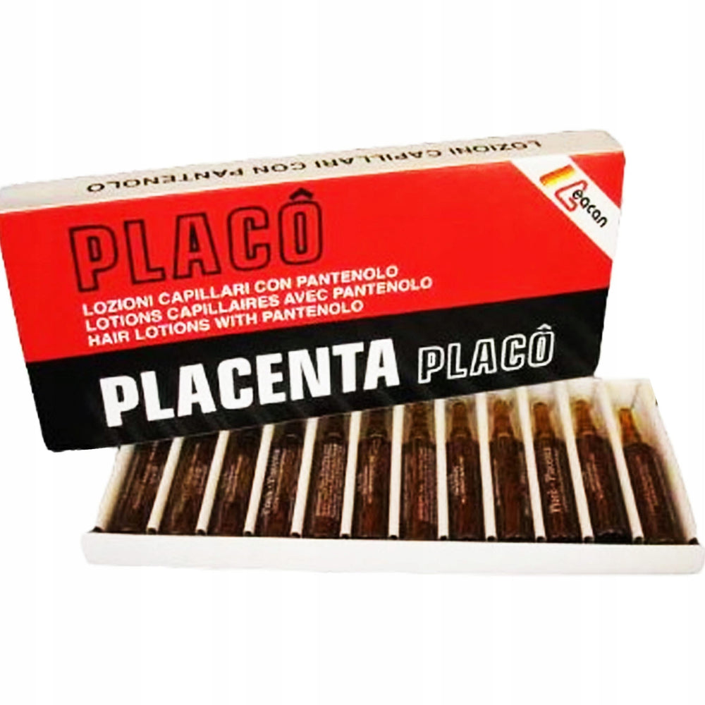 Placenta Placo traitement capillaire intense pour cheveux cassants et ternes.