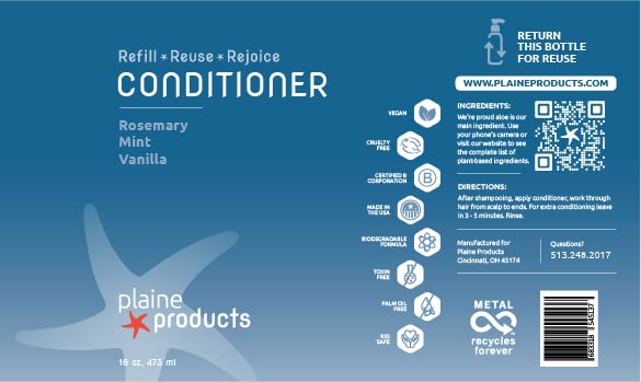 Plaine Products fabriqué aux États‑Unis — ingrédients végan et sans sulfate