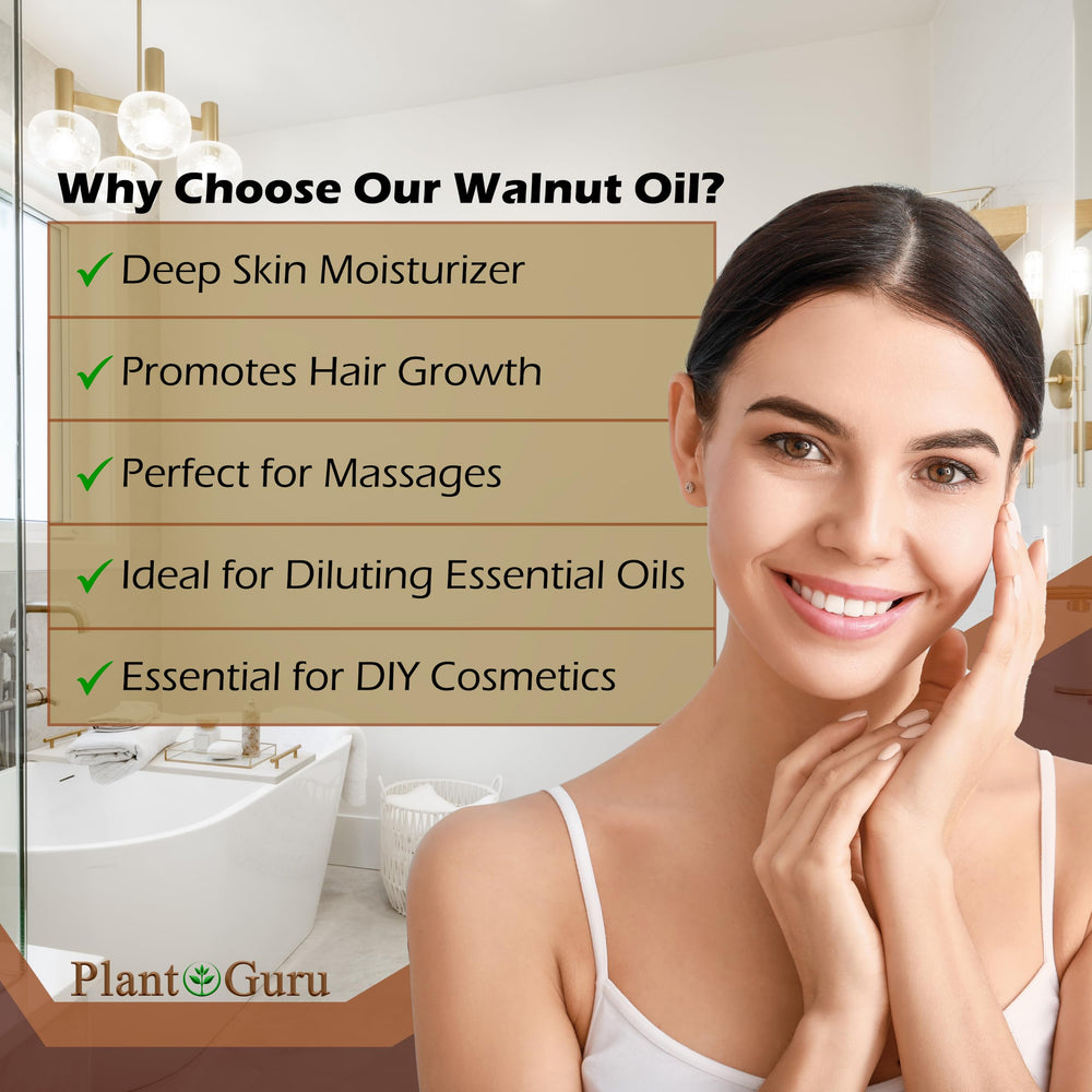 Huile Plant Guru pour cheveux, apporte brillance et douceur.
