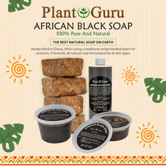 Ingrédients naturels Plant Guru: huile de coco, cacao et karité