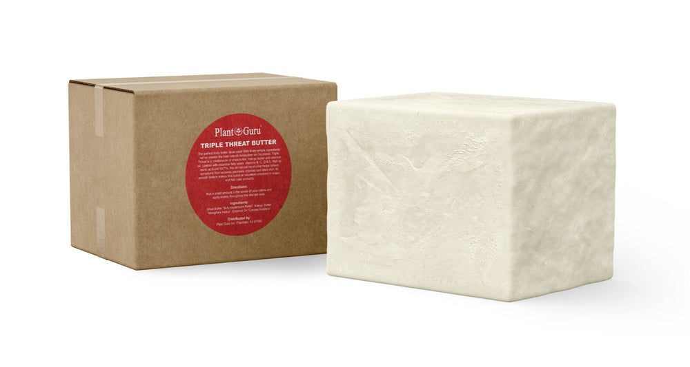 Plant Guru Triple Threat: utilisation polyvalente pour peau et cheveux.