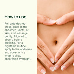 Plant Therapy Organic Castor Oil Roll-On with rolling-ball for precise use.