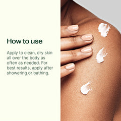 Plant Therapy Peppermint Body Lotion close-up shows silky texture for smooth skin.