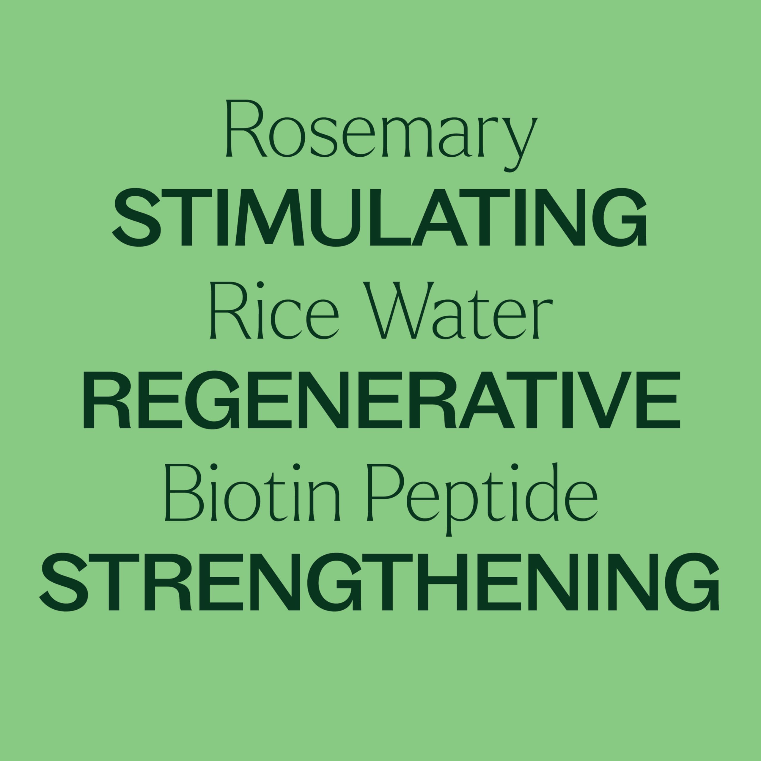 Plant Therapy Rosemary & Rice Water Spray, éclat et volume visibles.