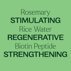 Plant Therapy Rosemary & Rice Water Spray, éclat et volume visibles.
