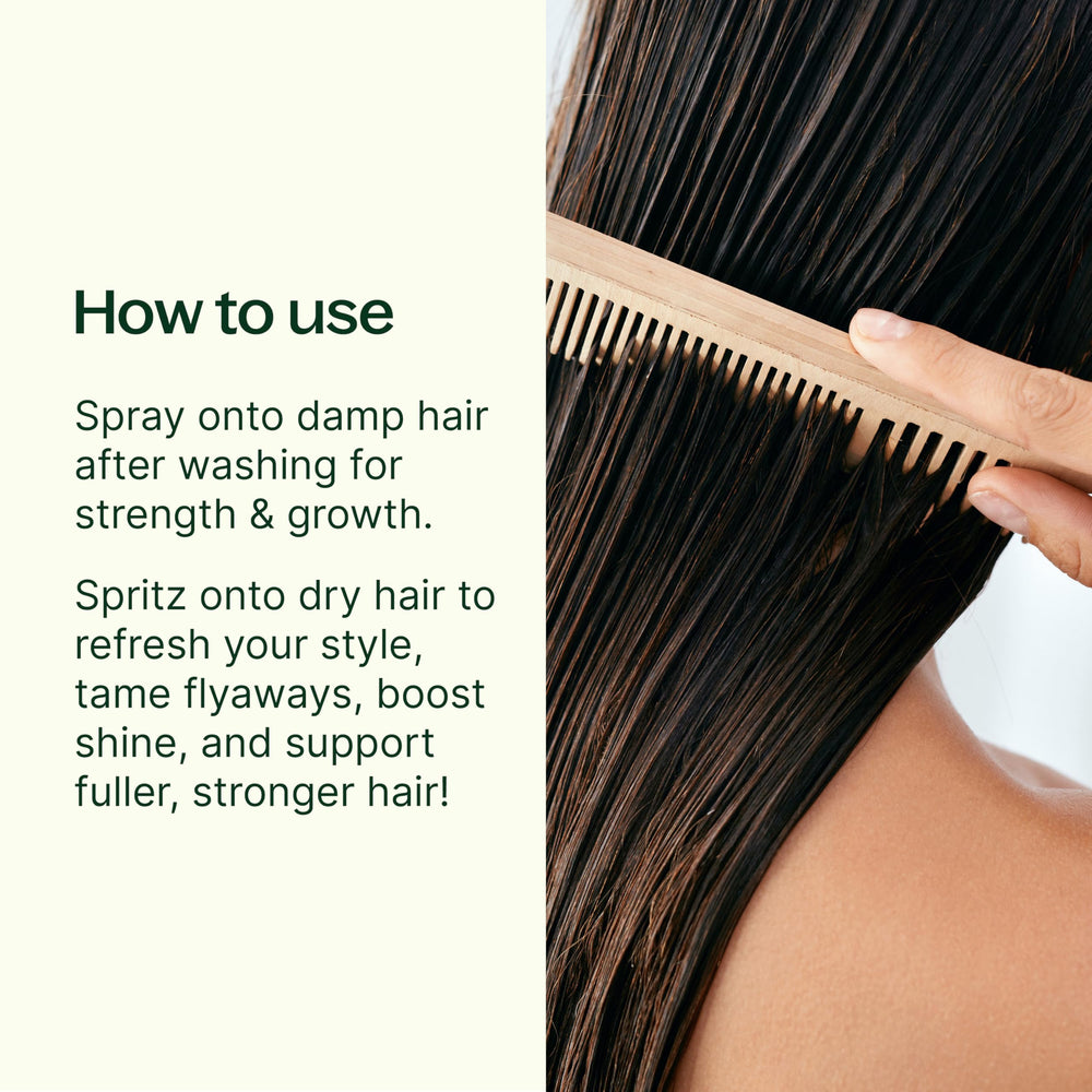 Plant Therapy Rosemary & Rice Water Spray, pulverisateur, revitalise cuir chevelu et cheveux.