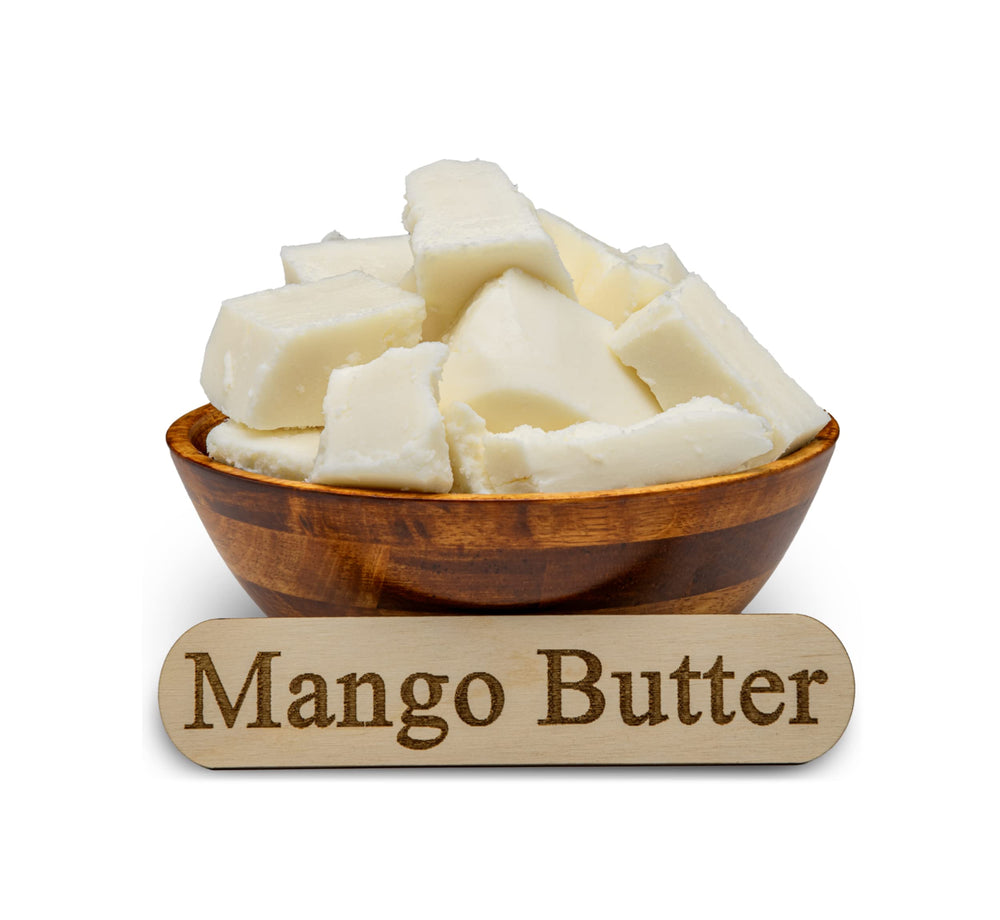 Texture onctueuse Beurre mangue Plant Guru prête à être intégrée dans des crèmes.