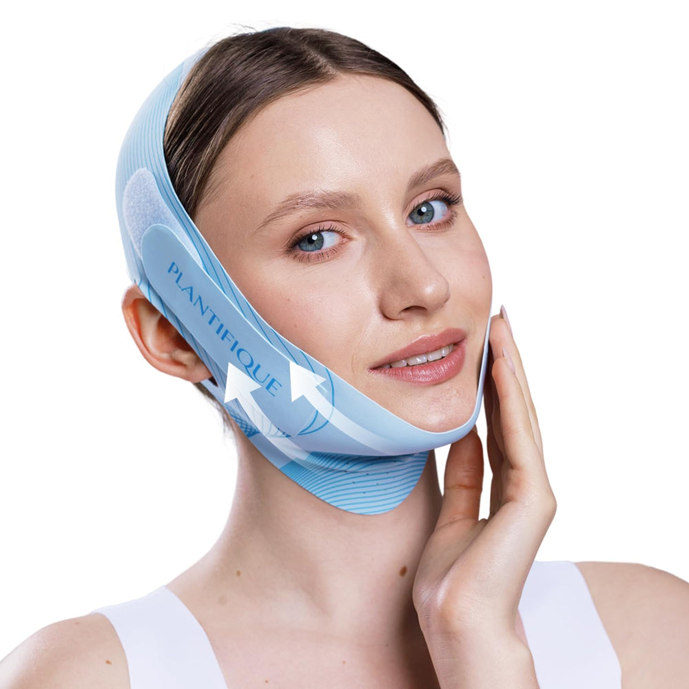 PLANTIFIQUE bandeau menton contour pour un maintien confortable.