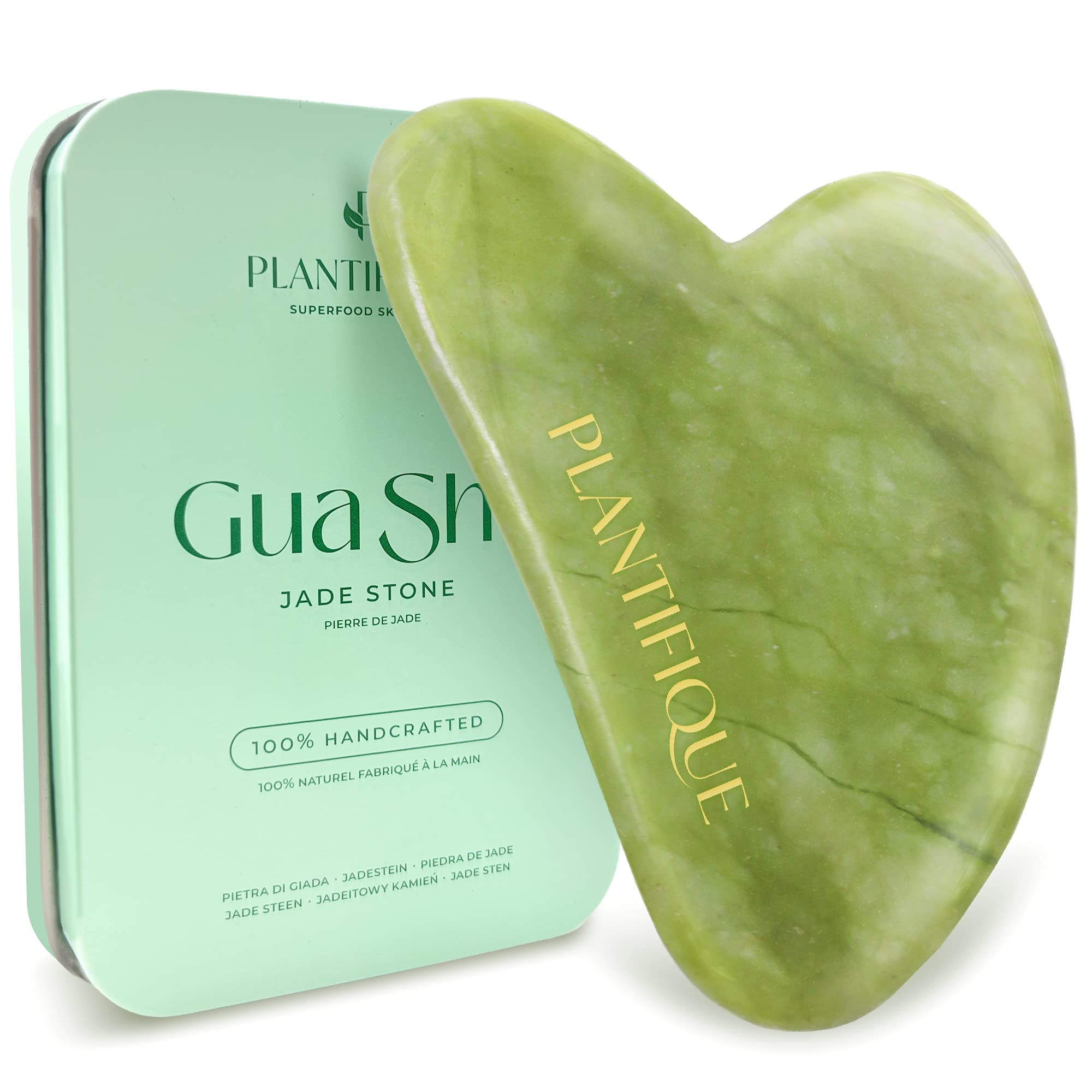 PLANTIFIQUE Gua Sha – outil durable conçu pour une utilisation quotidienne.