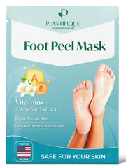 PLANTIFIQUE Masque Pied Peeling: emballage soigne pour routine spa a domicile