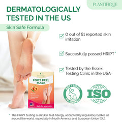 Masque-pieds testé dermato Plantifique garantit sécurité et confort