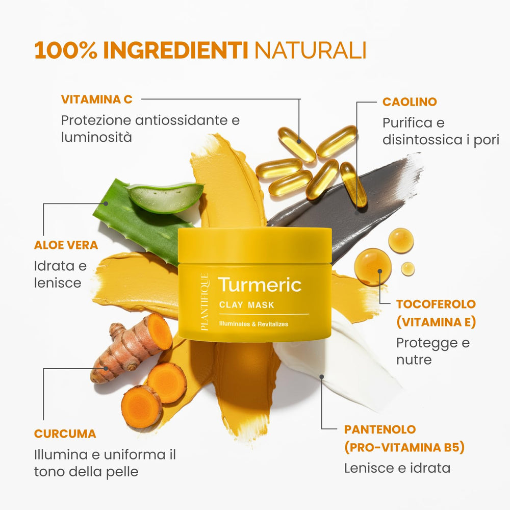 Masque PLANTIFIQUE en action sur le visage pour purification en douceur.