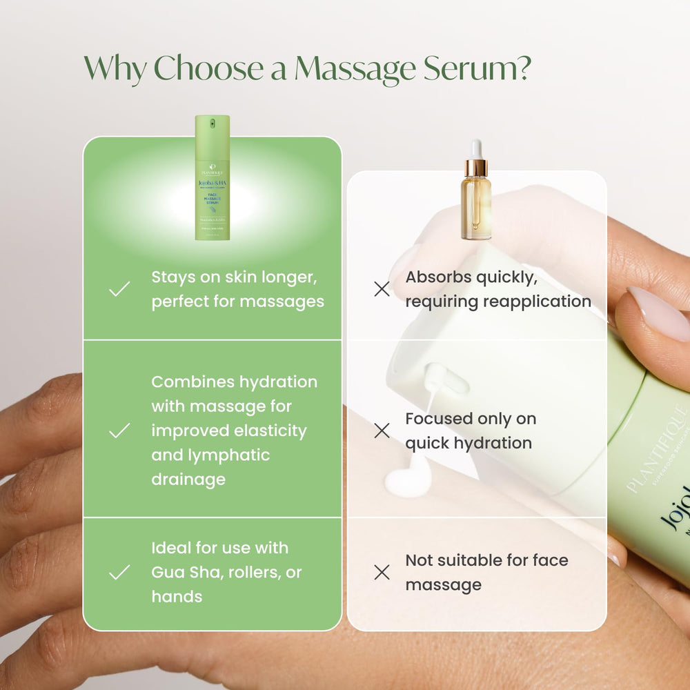 Niacinamide et orge-verte enrichissent la formule PLANTIFIQUE pour renforcer la barrière cutanée.