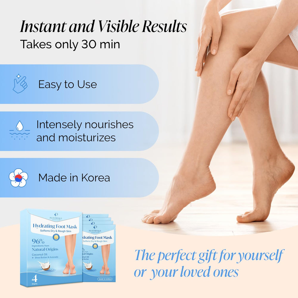 PLANTIFIQUE soin-pieds universal-fit – convient jusqu’à la taille EU 45.