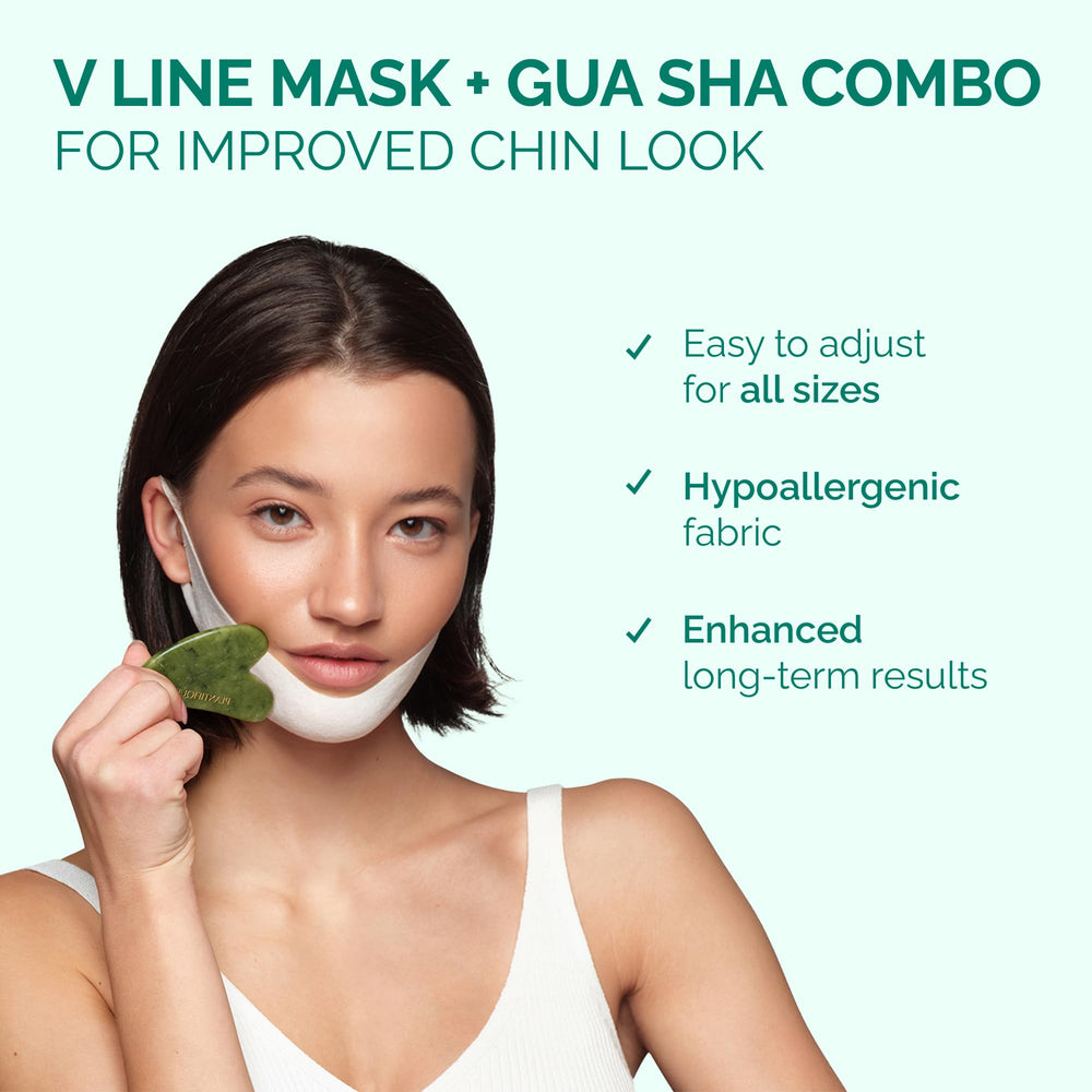 Définition du contour mandibulaire avec le masque PLANTIFIQUE V-Line