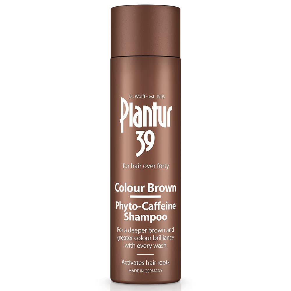 Plantur 39 Shampoing phyto-cafeine pour cheveux bruns, volume et couleur valorisés