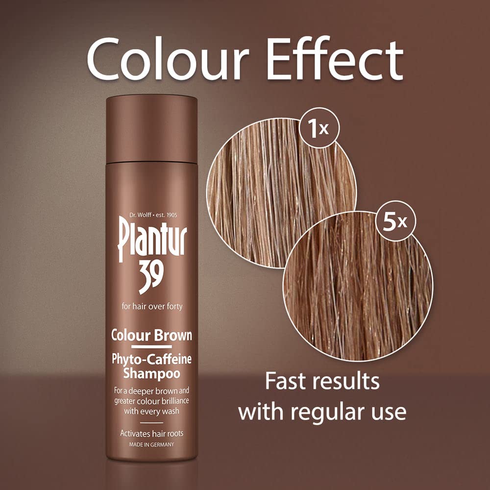 Shampoing brun Plantur 39 intensifie la couleur et éclat brun