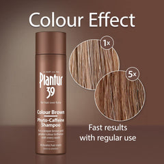 Shampoing brun Plantur 39 intensifie la couleur et éclat brun