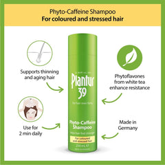 Plantur 39 Shampoing Phyto-Caféine ingrédients actifs nourrissent les cheveux fins.