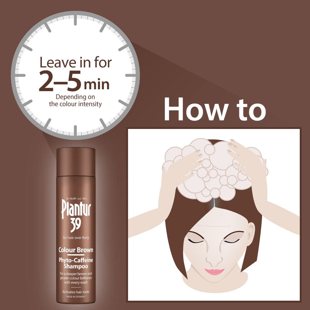 Volume capillaire accru avec Plantur 39 Shampoing phyto-cafeine