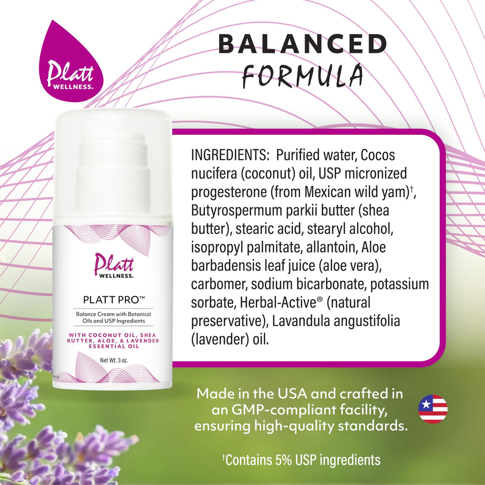 Odeur naturelle de lavande et routine bien-être avec Platt Pro Balance