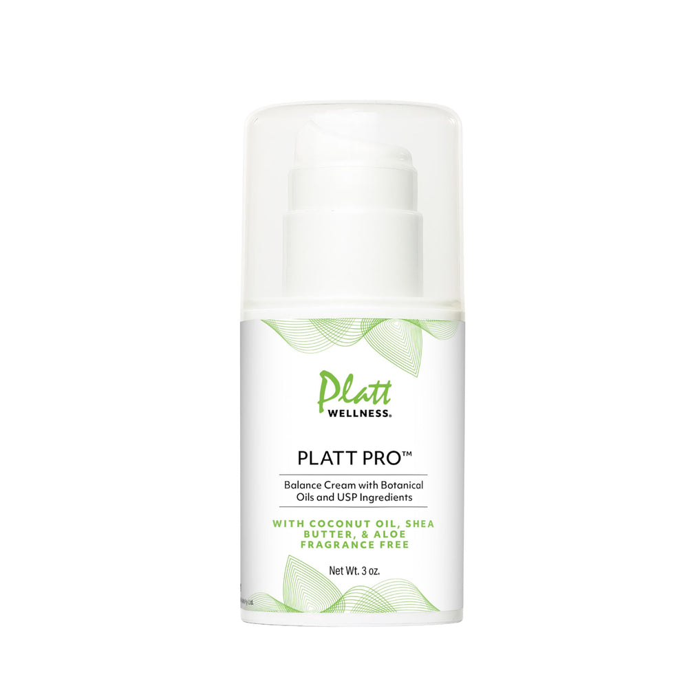 Crème Platt Wellness Pro Balance en flacon doseur, pratique et hydratante.