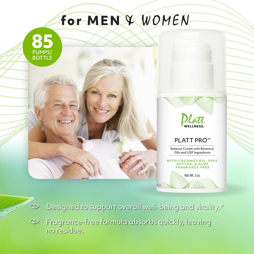 Texture légère de Platt Wellness Pro Balance, absorption rapide.
