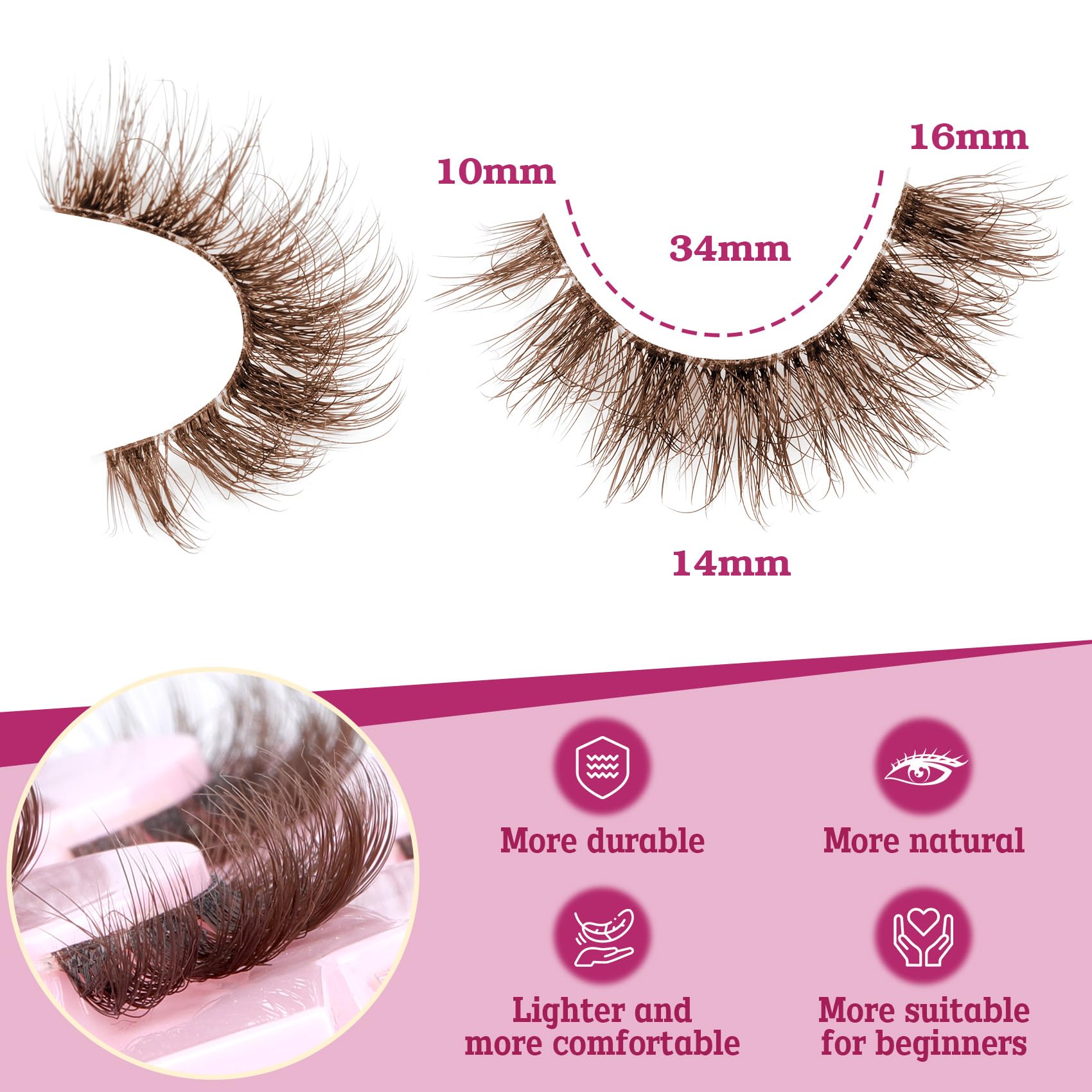Pleell bande claire pour un rendu naturel et confortable.