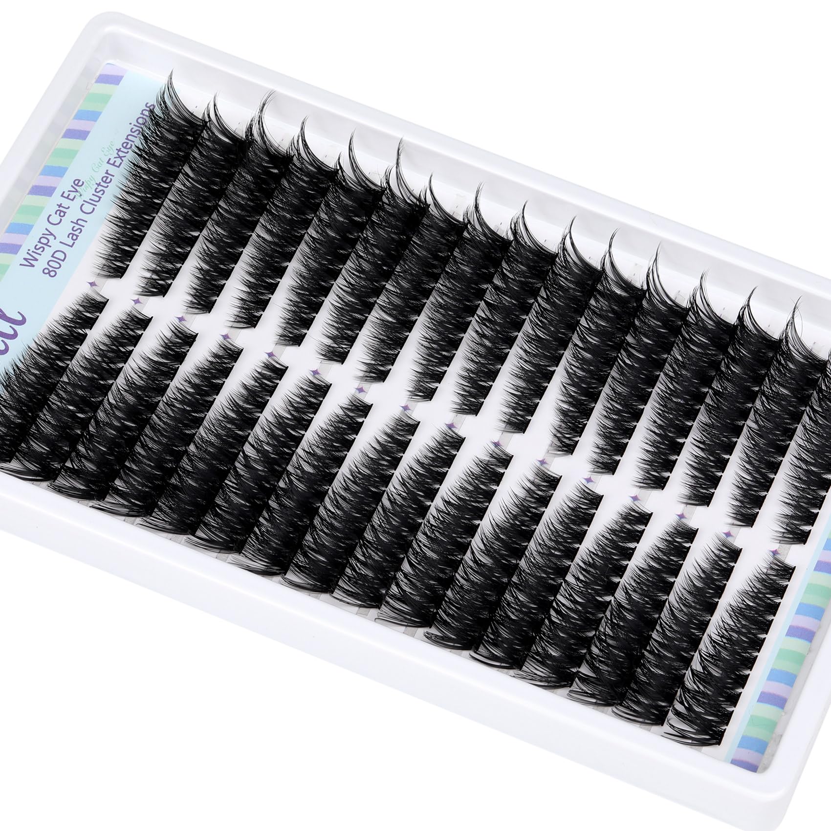 Pleell clusters cils: utilisation quotidienne confortable sans effort.