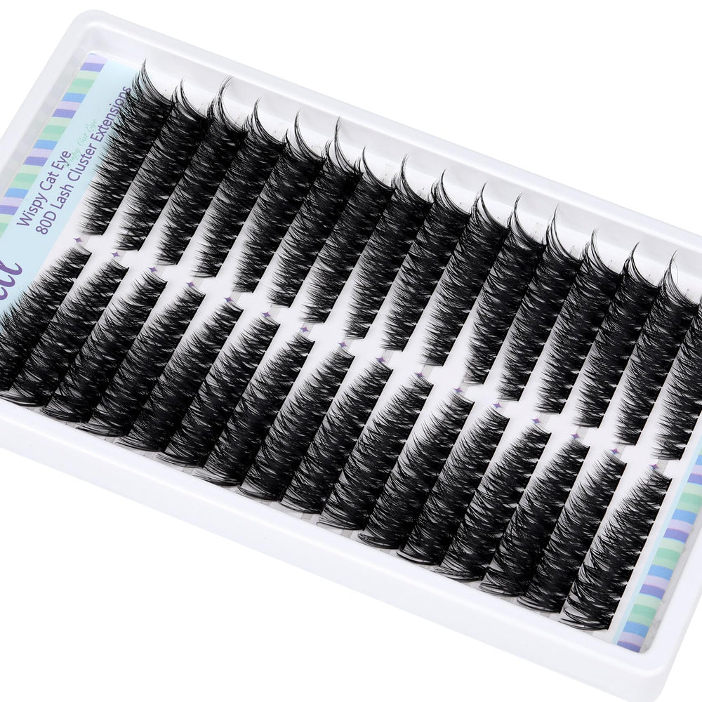Pleell clusters cils: utilisation quotidienne confortable sans effort.