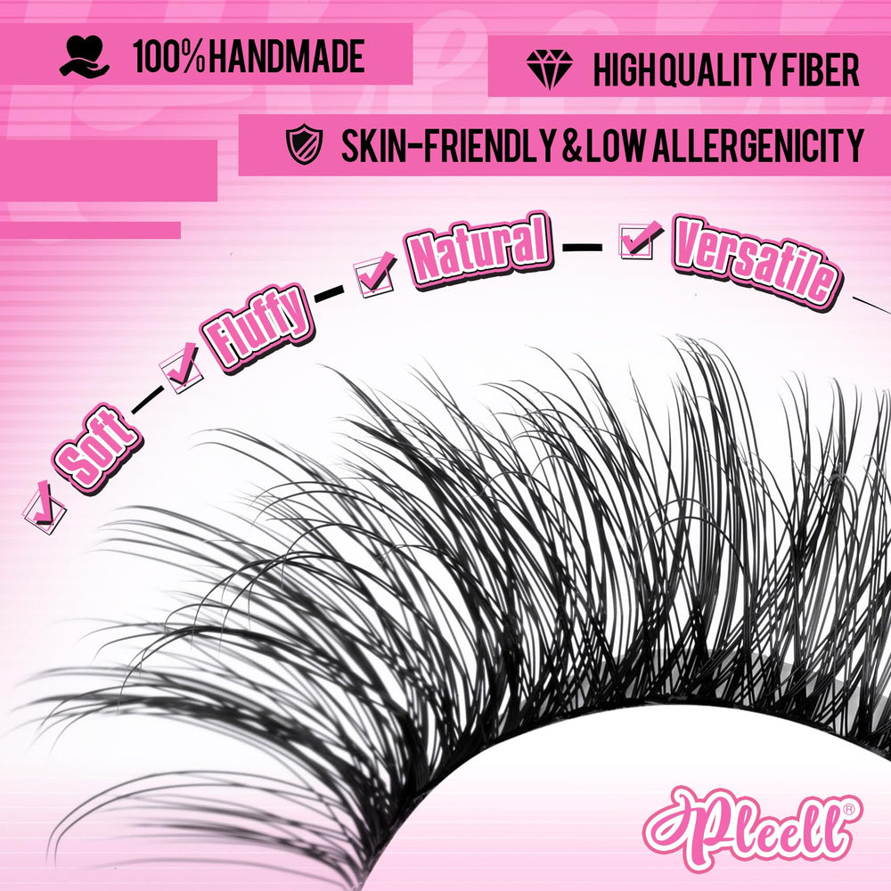 Pleell pince-cils et applicateur pour une pose précise.