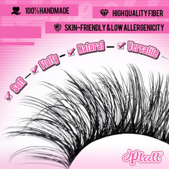 Pleell pince-cils et applicateur pour une pose précise.