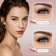 Plman DC01-Beige sous-oeil lumineux, effet éclaircissant discret.