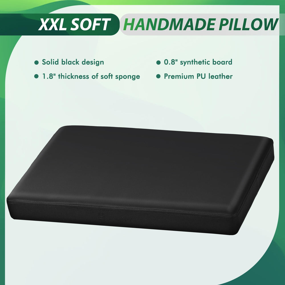 Poarmeey Repose-bras tatouage XXL coussin mousse haute densité pour le confort.